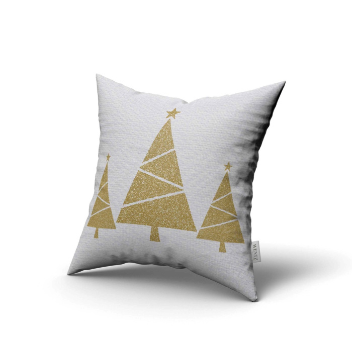 Pillow Case Christmas Golden Pine Tree - 45 x 45 / WA13