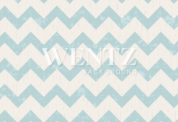 Fabric Photography Background Chevron Blue / Backdrop 101