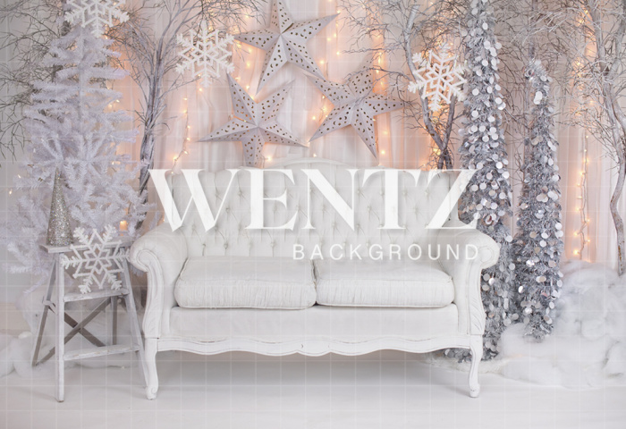 Fabric Photography Background Christmas / Backdrop 1341