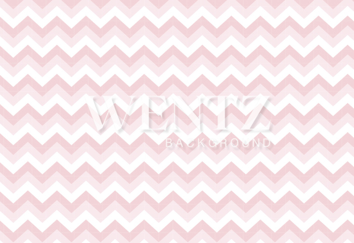 Fabric Photography Background Chevron Pink / Backdrop 1467