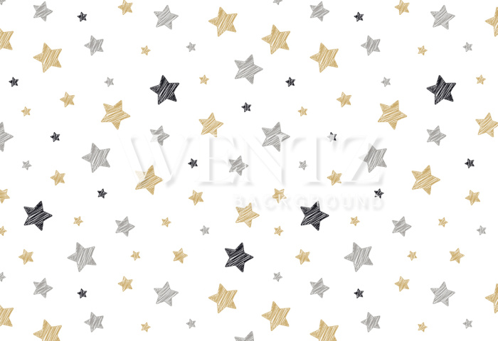 Fabric Photography Background Stars / Backdrop 1480