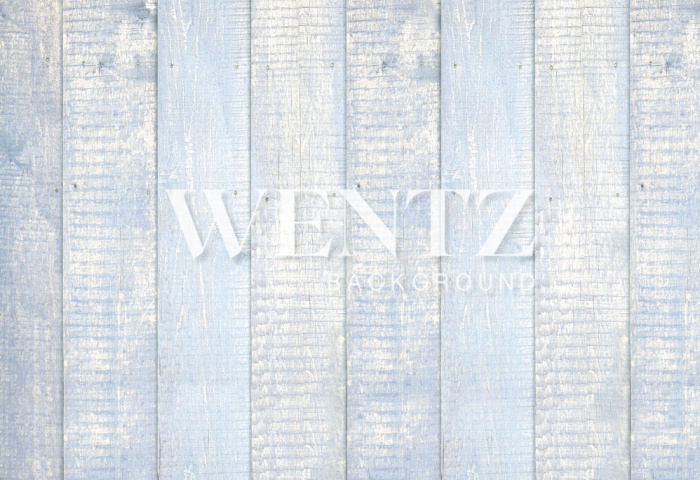 Fabric Photography Background Wood Blue / Backdrop 1512