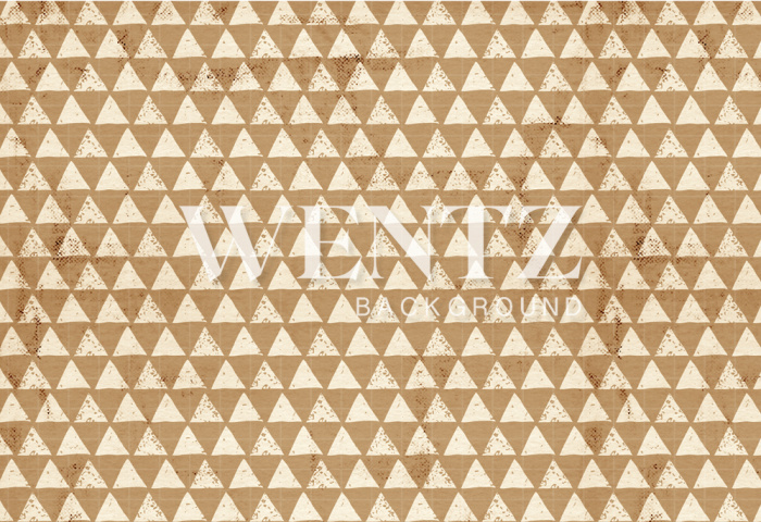 Fabric Photography Background Brown Triangle / Backdrop 1635