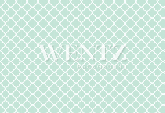 Fabric Photography Background Geometric Quadrifolium / Backdrop 2130