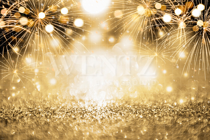 Fabric Photography Background New Year Lights / Backdrop 2387