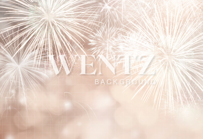 Fabric Photography Background New Year Lights / Backdrop 2388