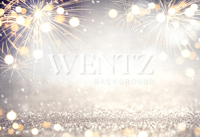 Fabric Photography Background New Year Lights / Backdrop 2389