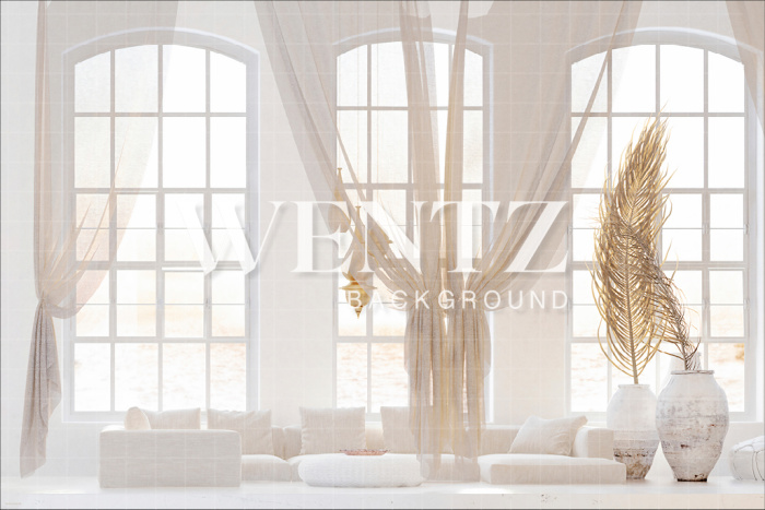 Fabric Photography Background Boho Room / Backdrop 2419