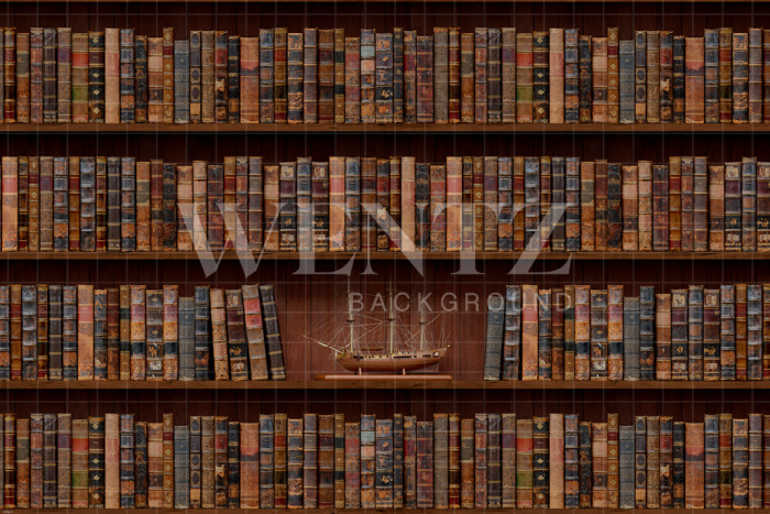 Fabric Photography Background Book Shelf / Backdrop 260