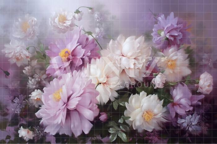 Fabric Photography Background Floral Fine Art / Backdrop 3007