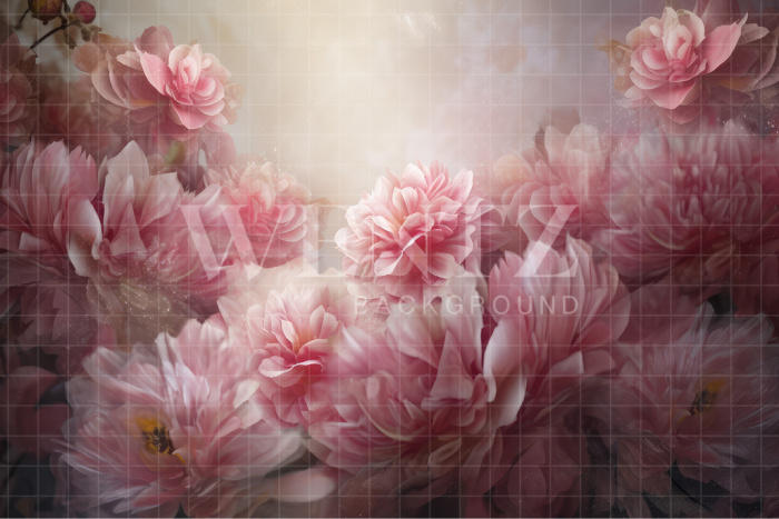 Fabric Photography Background Floral Fine Art / Backdrop 3125