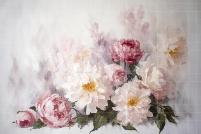 Fabric Photography Background Floral Fine Art / Backdrop 3135