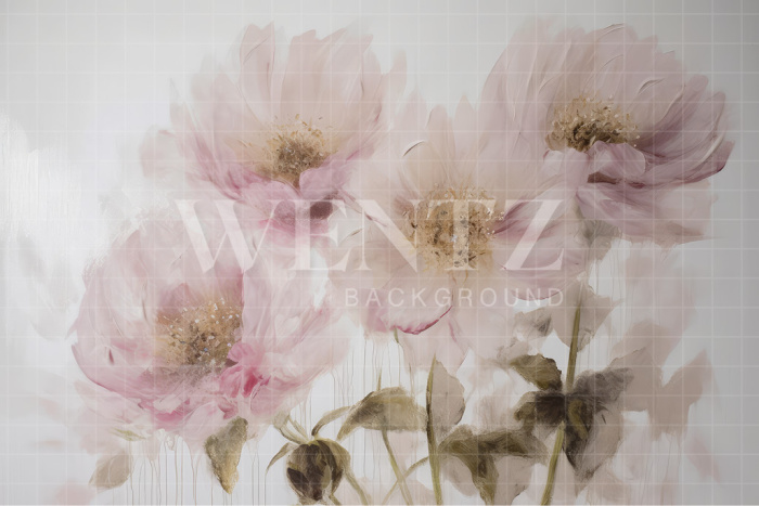 Fabric Photography Background Floral Fine Art / Backdrop 3136