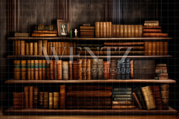 Fabric Photography Background Set with Books / Backdrop 3210