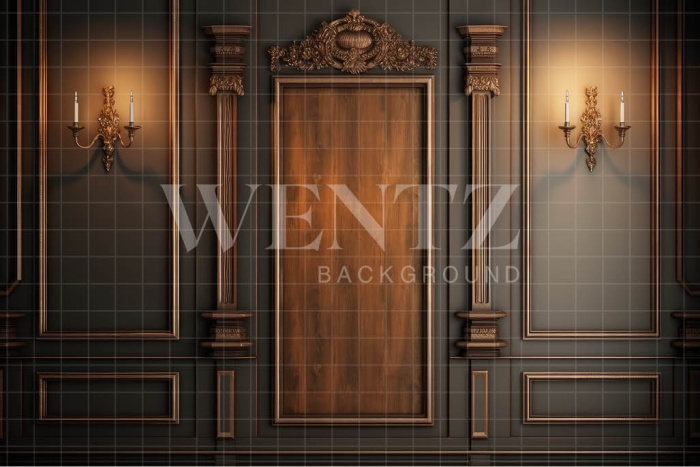 Fabric Photography Background Boiserie / Backdrop 3252