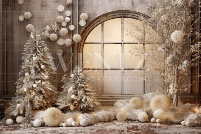 Fabric Photography Background Christmas Set / Backdrop 4316