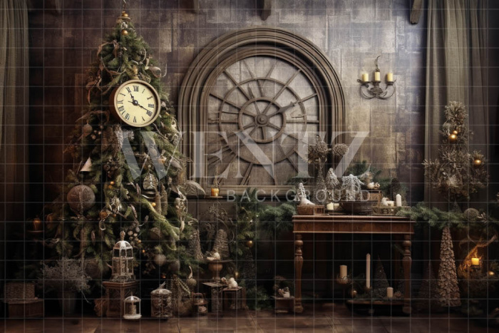 Fabric Photography Background Christmas Set / Backdrop 4323