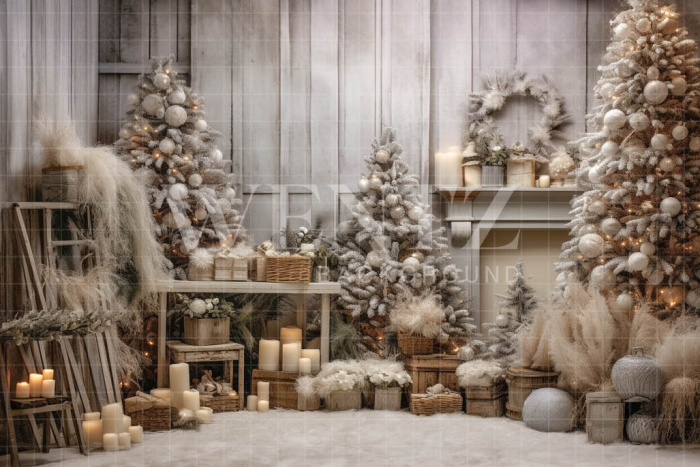 Fabric Photography Background Christmas Set / Backdrop 4332