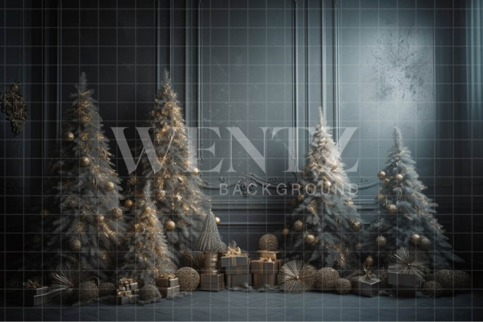 Fabric Photography Background Christmas Set / Backdrop 4520