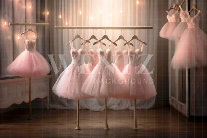 Fabric Photography Background Ballet Outfits / Backdrop 4891