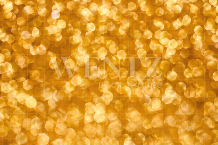 Photographic Background in Fabric Gold Bokeh / Backdrop 4986