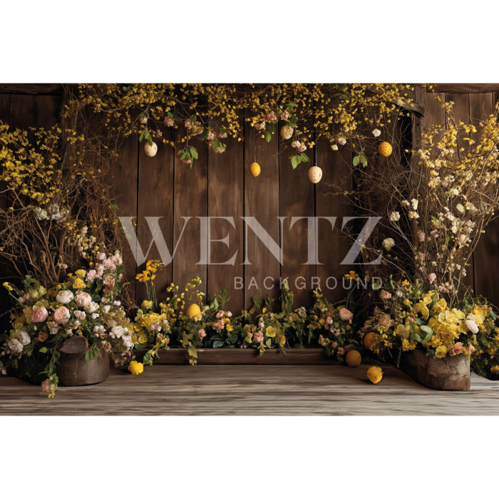 Fabric Photography Background Easter / Backdrop 5689