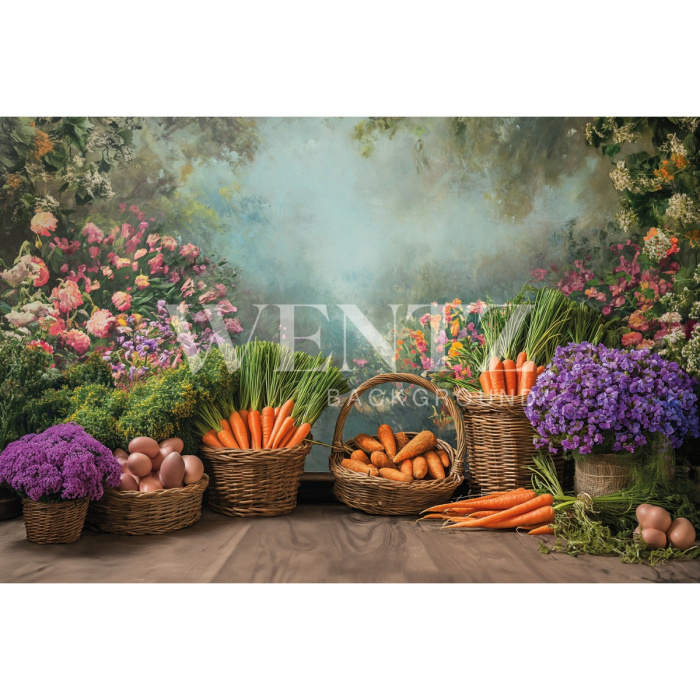 Fabric Photography Background Easter / Backdrop 5692