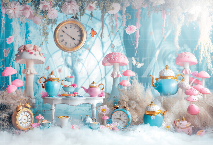 Fabric Photography Background Children's Day Alice / Backdrop 6323