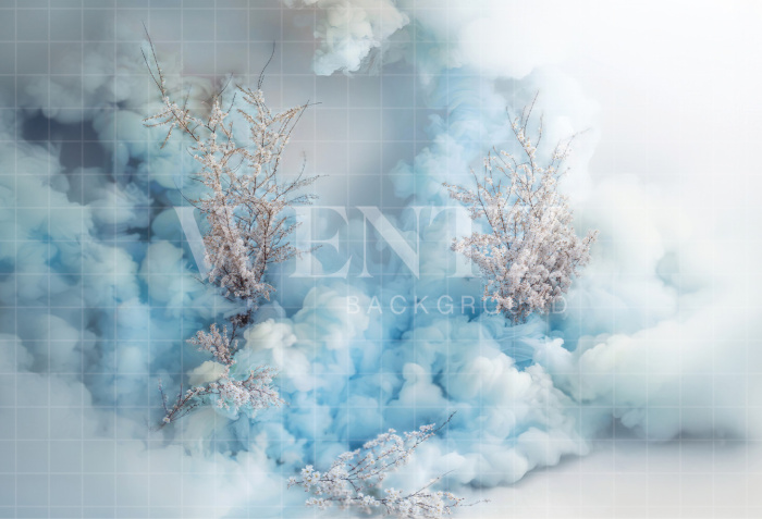 Fabric Photography Background Fine Art Floral / Backdrop 6396