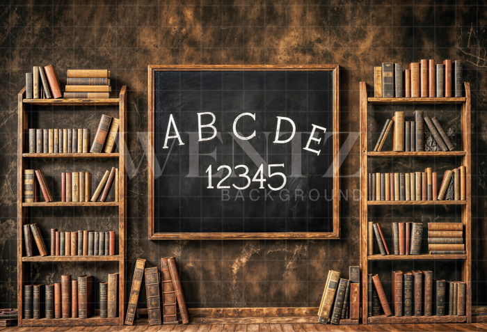 Photographic Background in Fabric ABC/ Backdrop 6647