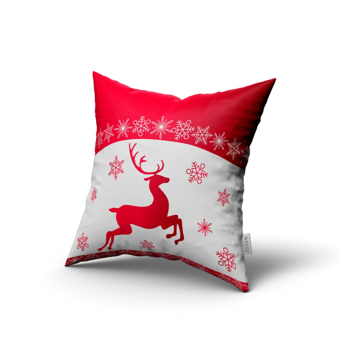 Pillow Case Christmas Reindeer - 45 x 45 / WA33