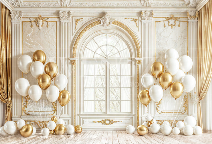 Fabric Photography Background New Year's Room / Backdrop 6509