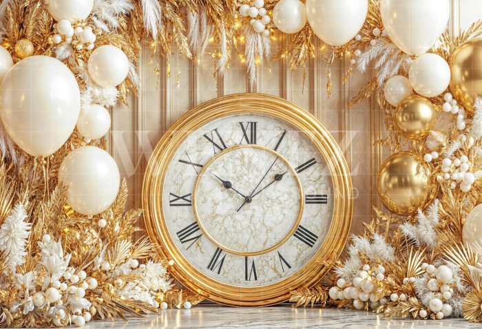 Fabric Photography Background New Year / Backdrop 6512