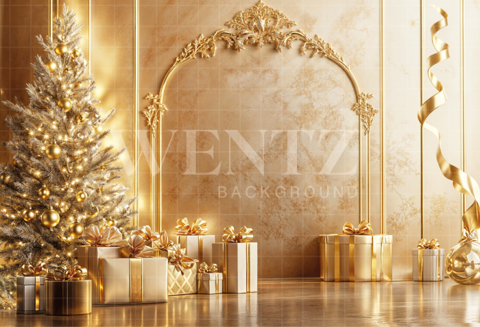 Fabric Photography Background Christmas / Backdrop 6507