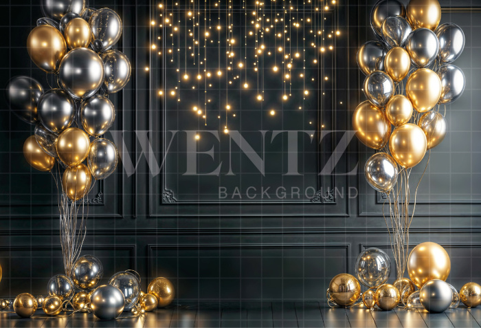 Fabric Photography Background New Year / Backdrop 6575