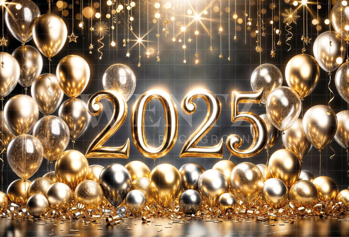 Fabric Photography Background New Year / Backdrop 6585