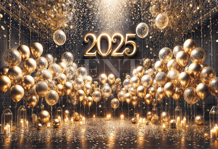 Fabric Photography Background New Year / Backdrop 6588