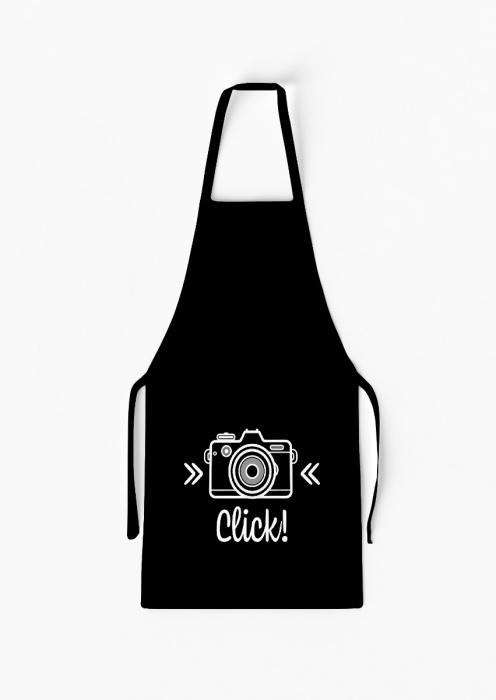 Adult Separate Click Camera Apron with Pocket  / AW32