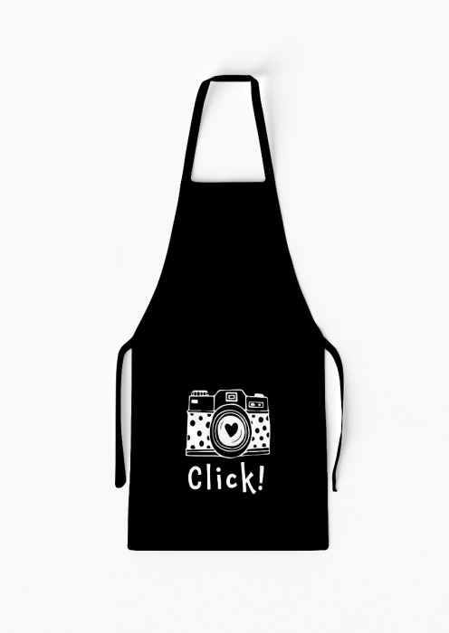 Adult Separate Click Camera Apron with Pocket / AW35