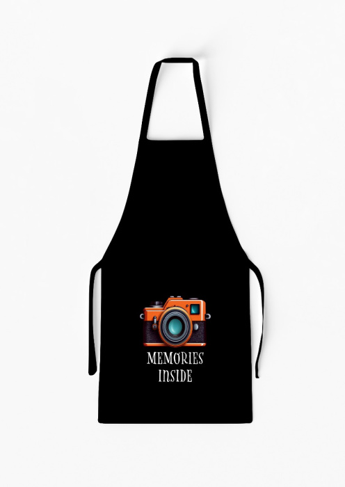 Adult Separate Good Memories Camera Apron with Pocket / AW41