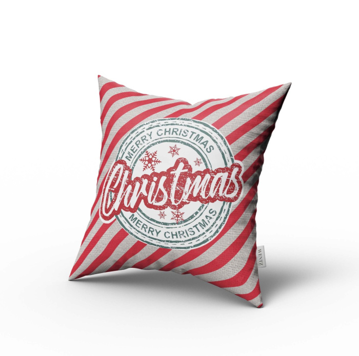 Pillow Case Christmas Striped - 45 x 45 / WA34