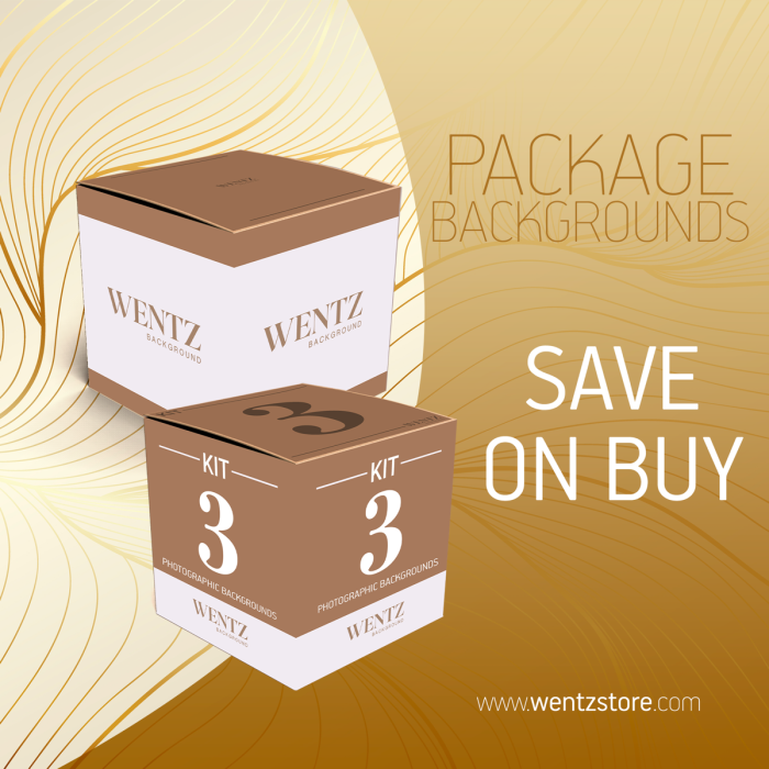 Package with 3 Backgrounds Wentz | KIT-3