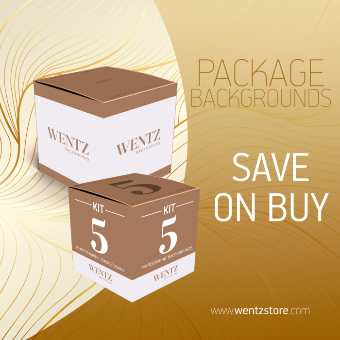 Package with 5 Backgrounds Wentz | KIT-5