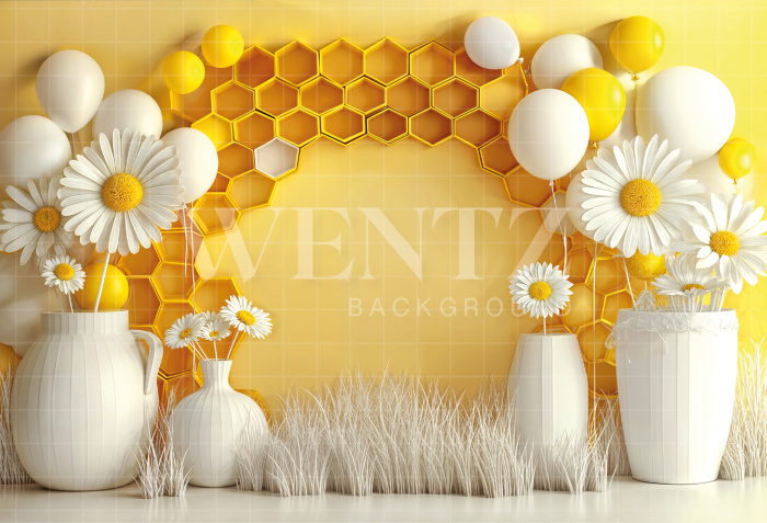 Fabric Photography Background Cake Smash / Backdrop 6488