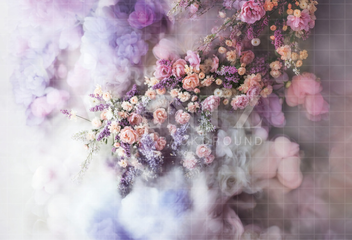 Fabric Photography Background Fine Art Floral / Backdrop 6496