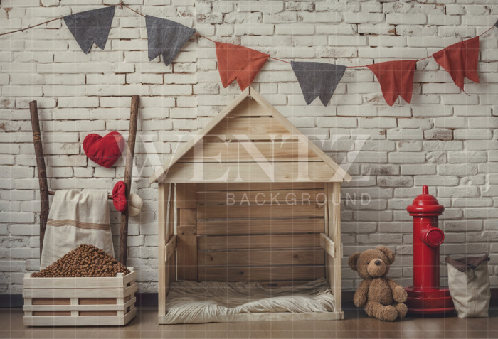 Fabric Photography Background for Pets Photoshoot / Backdrop 6208