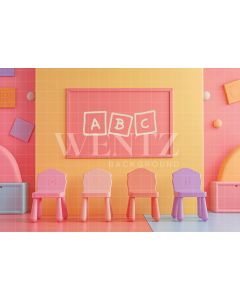 Photography Background in Fabric ABC 2024 / Backdrop 6247