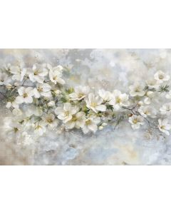 Photography Background in Fabric Fine Art Floral 2024 / Backdrop 6189