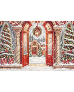Photography Background in Fabric Christmas 2024 / Backdrop 6258