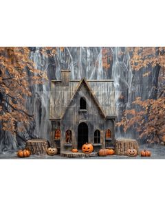 Photography Background in Fabric for Pets Photoshoot Halloween / Backdrop 6202